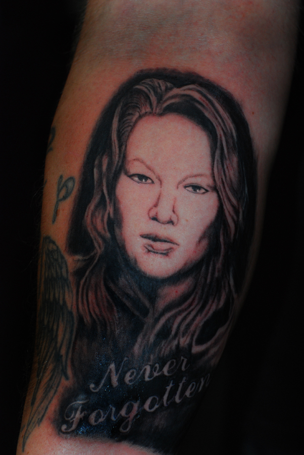 portrait tattoo by Joe Whaley 