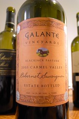 2003 Galante Vineyards "Blackjack Pasture" Cabernet Sauvignon