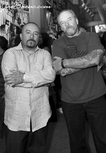 Mister Cartoon & Jack Rudy at the Righteous Kill VIP event earlier this year 
