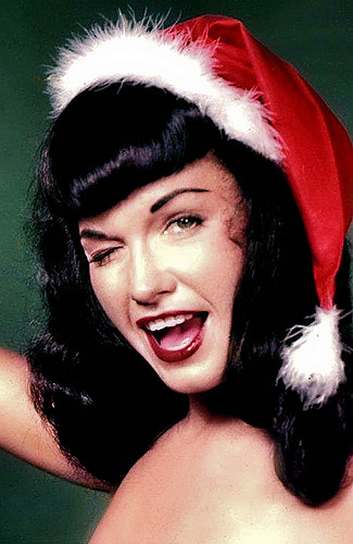 R.I. P ~ Bettie Page ~ Queen of the Pin Ups Bettie Page, the brunet pinup 