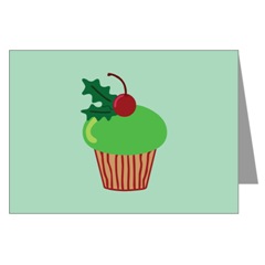 Christmas cupcake card from Toxiferous Designs