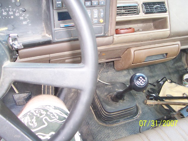 truck interior sierra 1993 manual gmc 2500 5speed