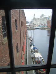 Albert Dock from hotel room window