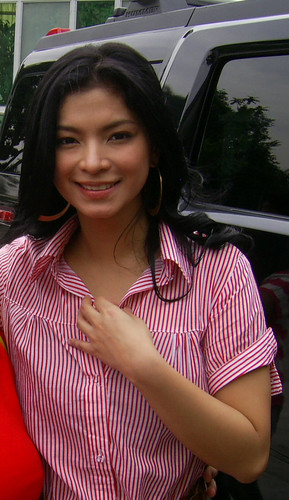 Angel Locsin Pictures in her 2008 Fans Day in Boy & Kris by Team Angel Tayo.