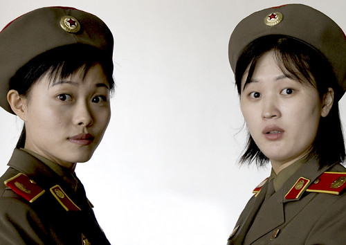 north korean girls. North Korea girls Pyongyang
