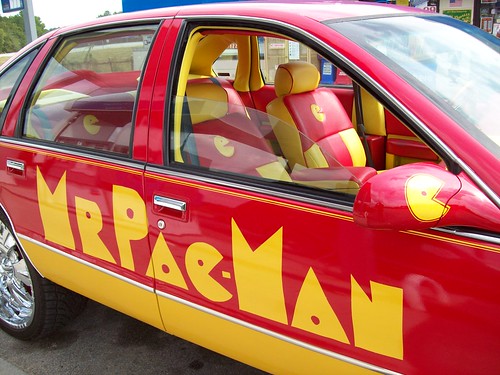 El súper carro Pac-Man
