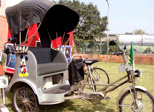 Solar Rickshaws, Chandni Chowk
