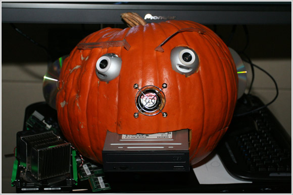 Computer pumpkin