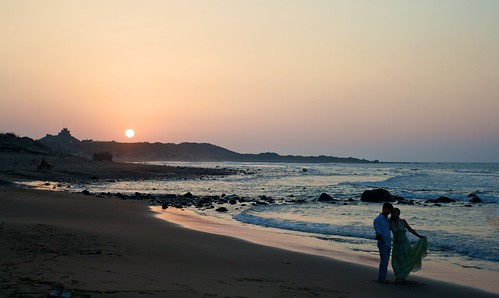淺水灣的夕陽