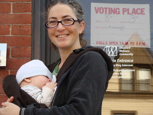 Silas's first voting experience