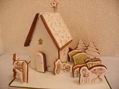 Eco -Chic Gingerbread House