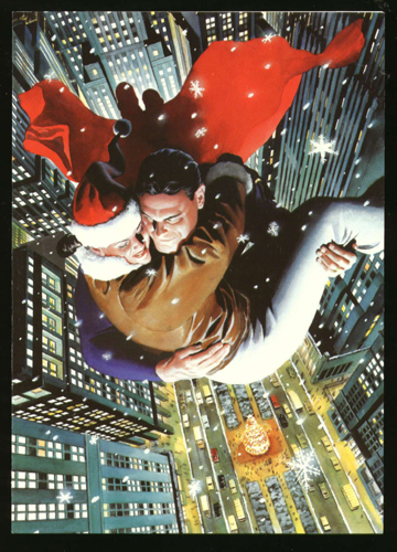 Alex Ross Christmas card from 1996