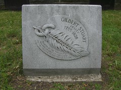 Headstone, Gilbert Stuart, Artist - Boston