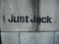 Just Jack graffito (flickr)
