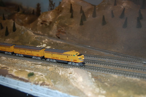 The Union Pacific (N scale) (by Brain Toad Photography)