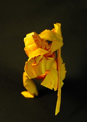 Swordsman (egg.origami) Tags: origami swordsman hoangtrungthanh hongtrungthnh licencetofold