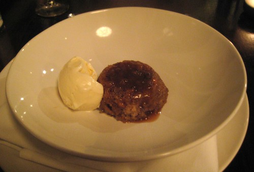 Peanut Butter Banana Sticky Toffee Cake @ Bashan Restaurant by you.