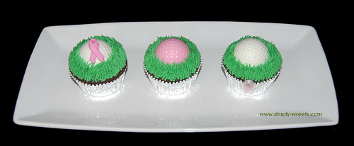 Golf tournament cupcakes copy