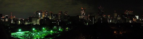 Panorámica de Tokyo desde el Prince Hotel
