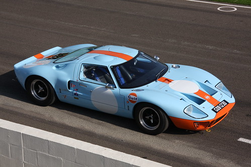 Ford GT40 Gulf Goodwood saywell supercar trackday