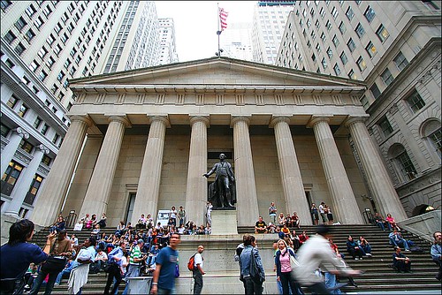 Federal Hall Wall Street by loop_oh