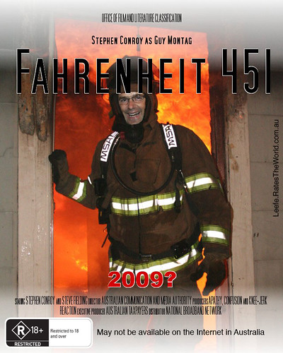 Fahrenheit 451 staring Stephen Conroy