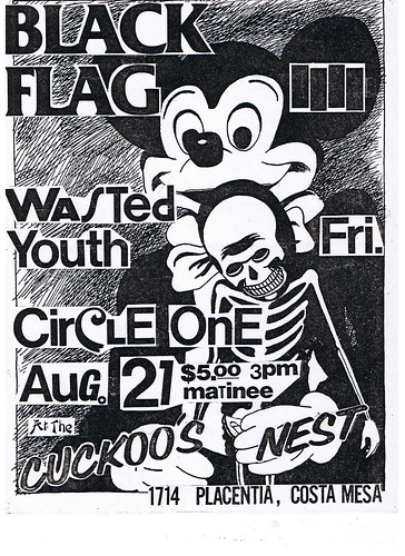 Black Flag at Cuckoos Nest 1981