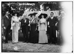 L.L. Bonheur, Mrs. B. Cochran, T. Roosevelt, Jr., and O. Straus and wife (LOC)