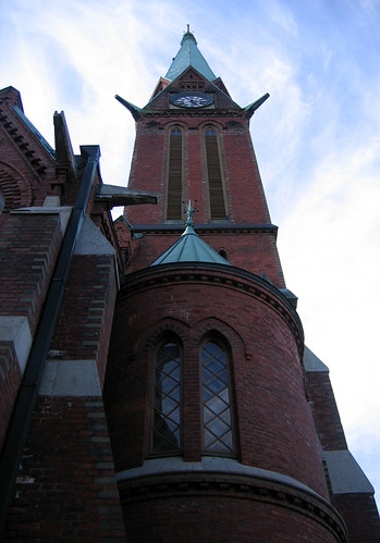 The Neogothic church in the centre of Kotka