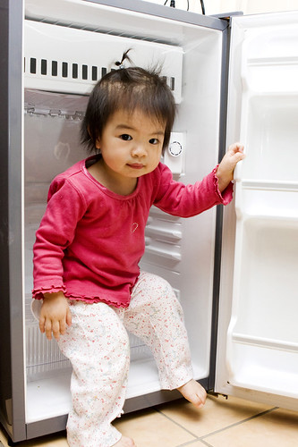 I can fit in the fridge...