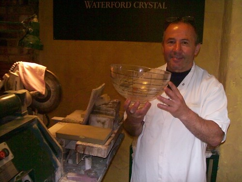 Ireland - Waterford Crystal Company - factory tour