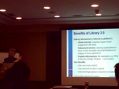 Brian Kelly - Benefits of Library 2.0