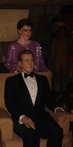 George W. Bush with Laura