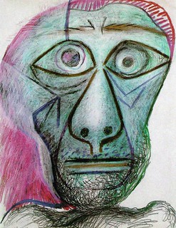 Picasso, Pablo (1881-1973) - 1972 Self Portrait
