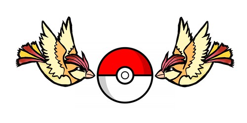  Tattoos for kids: Pidgeotto 