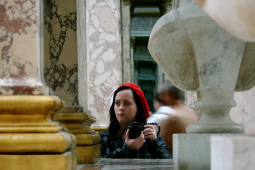 Me in the Louvre