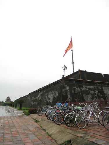 The flag tower at the citadel of Hue