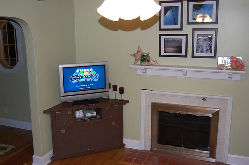 TV Cabinet and Mantel