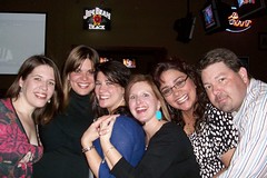 me, Laurie, Tracy, Nicole, Sandra, and some dude I don't know