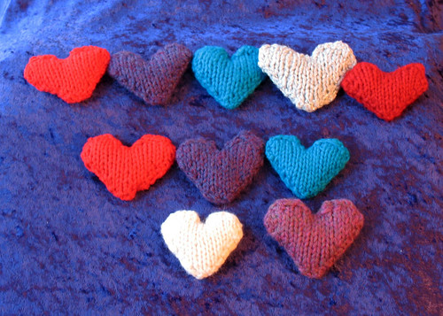 Knit Hearts