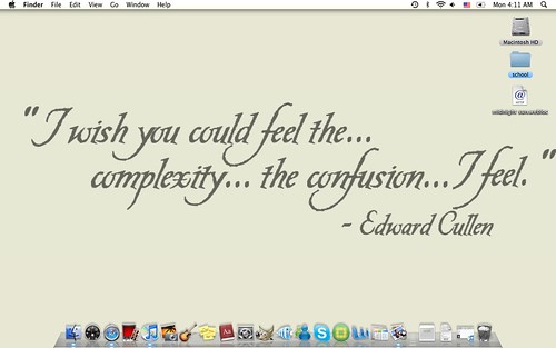 Edward Cullen Quote Wallpaper