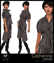 [MG fashion] Catherine (charcoal)