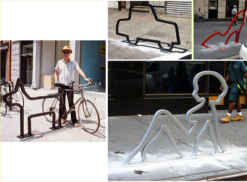 David Byrne bike racks
