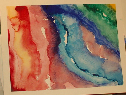 playing with colors ( wet on wet)
