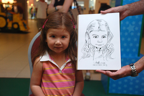 Caricature live sketching for Marina Square Day 2 - 12
