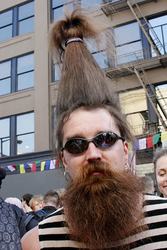 How Weird Street Faire: Unique Hairstyle