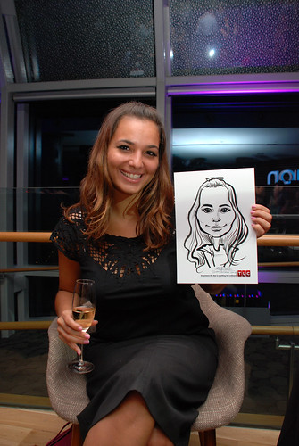 Caricature live sketching for TLC - 26