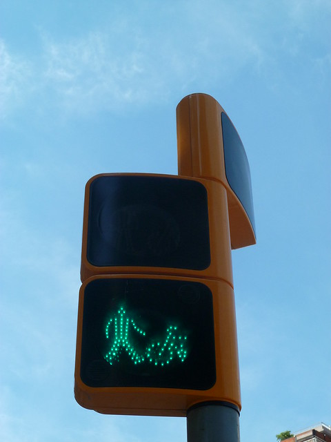 Barcelona Traffic Light