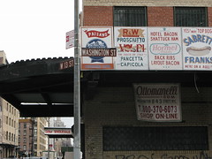 Signs, Washington Street at 13th Street, Meatpacking District, New York by Michael Dashkin, on Flickr