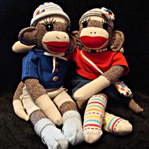 Sock monkeys are in Japan!